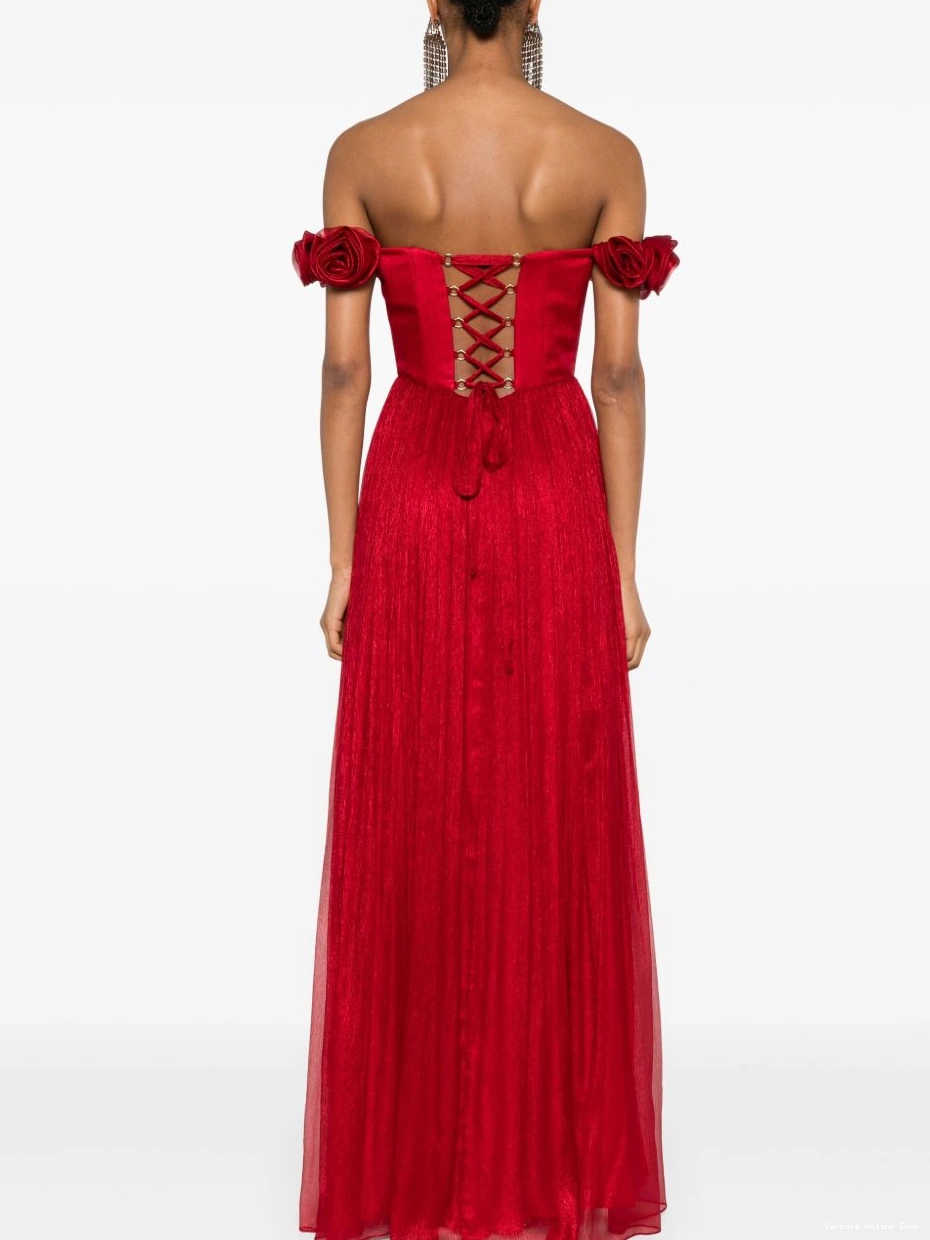 Cheap silk maxi dress Women Versace 0627